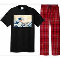 Funny Wave Capybara Surfing Rodent Pajama Set