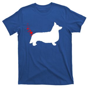 Funny Welsh Corgi Dog Owner Valentines Day Heart Farts Gift T-Shirt