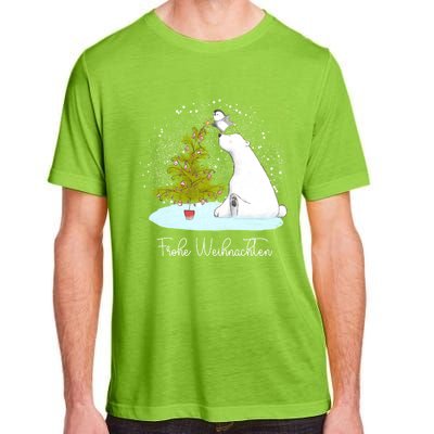 Frohe Weihnachten Cute Polar Bear Penguin Christmas Meaningful Gift Adult ChromaSoft Performance T-Shirt