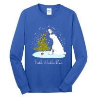 Frohe Weihnachten Cute Polar Bear Penguin Christmas Meaningful Gift Tall Long Sleeve T-Shirt