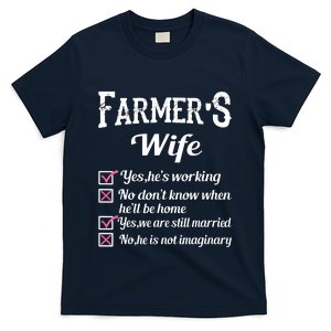 Farmers Wife Checklist Funny T-Shirt