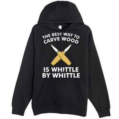 Funny Wood Carving Whittling Woodworking Carpenter Tools Premium Pullover Hoodie