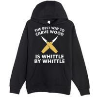Funny Wood Carving Whittling Woodworking Carpenter Tools Premium Pullover Hoodie