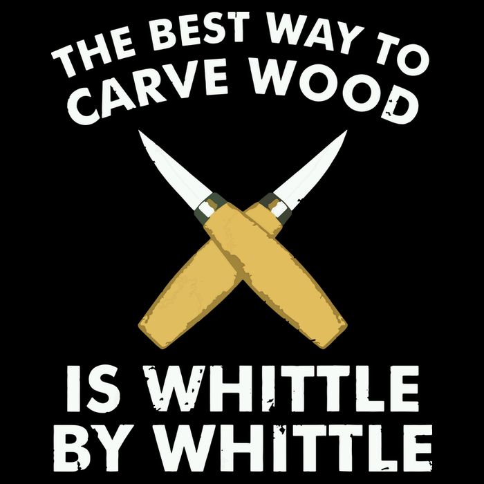Funny Wood Carving Whittling Woodworking Carpenter Tools PosiCharge Competitor Tank
