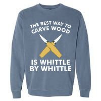 Funny Wood Carving Whittling Woodworking Carpenter Tools Garment-Dyed Sweatshirt