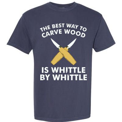 Funny Wood Carving Whittling Woodworking Carpenter Tools Garment-Dyed Heavyweight T-Shirt
