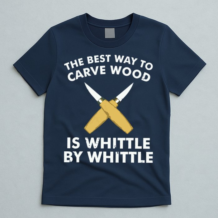 Funny Wood Carving Whittling Woodworking Carpenter Tools T-Shirt