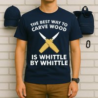Funny Wood Carving Whittling Woodworking Carpenter Tools T-Shirt