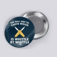 Funny Wood Carving Whittling Woodworking Carpenter Tools Button