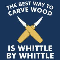 Funny Wood Carving Whittling Woodworking Carpenter Tools Button