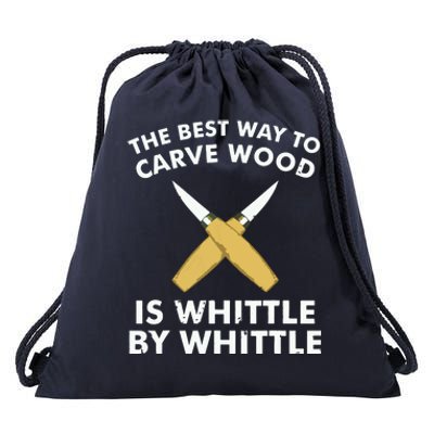 Funny Wood Carving Whittling Woodworking Carpenter Tools Drawstring Bag