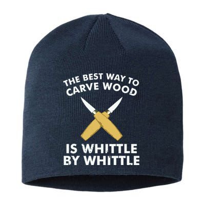 Funny Wood Carving Whittling Woodworking Carpenter Tools Sustainable Beanie