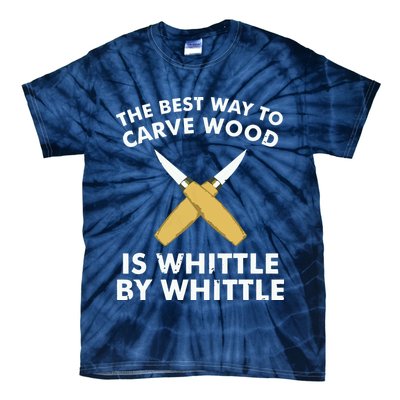 Funny Wood Carving Whittling Woodworking Carpenter Tools Tie-Dye T-Shirt