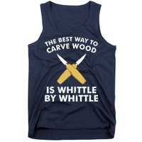 Funny Wood Carving Whittling Woodworking Carpenter Tools Tank Top