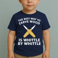 Funny Wood Carving Whittling Woodworking Carpenter Tools Toddler T-Shirt