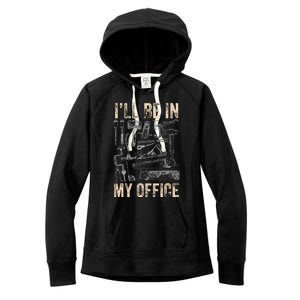 Funny Woodworking Carpenter Carpentry Woodworker Women's Fleece Hoodie