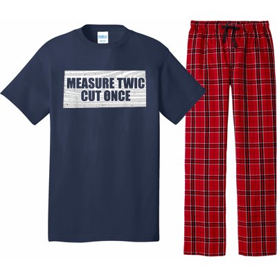 Funny Woodworking Contractor Men Woodworker Gift Pajama Set