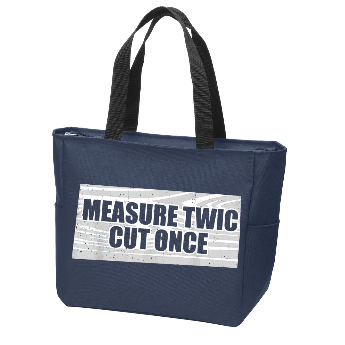 Funny Woodworking Contractor Men Woodworker Gift Zip Tote Bag