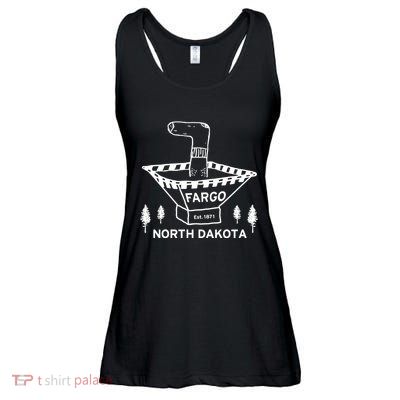 Fargo Wood Chipper Ladies Essential Flowy Tank