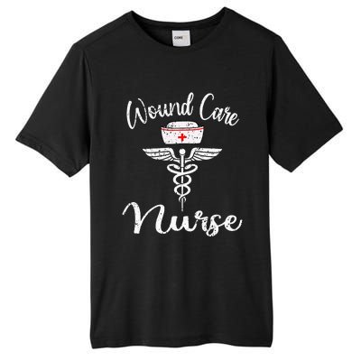 Funny Wound Care Nurse Nursing Wound Ostomy Nurse Gift Tall Fusion ChromaSoft Performance T-Shirt