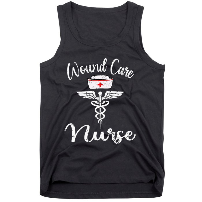 Funny Wound Care Nurse Nursing Wound Ostomy Nurse Gift Tank Top