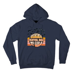 Fun Weekends Coffee And My Chicken Tee For Woman Gift Hoodie