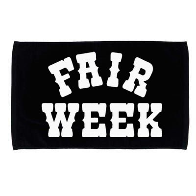 Fair Week County Fair For Contestants Microfiber Hand Towel