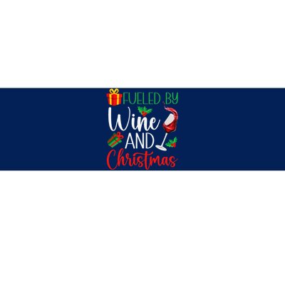 Funny Wine Christmas Pajama Drinking Friends Party Bumper Sticker