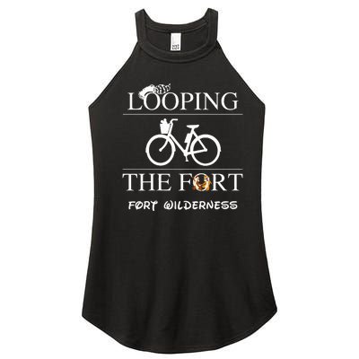 Fort Wilderness Campground Looping the Fort  Women’s Perfect Tri Rocker Tank