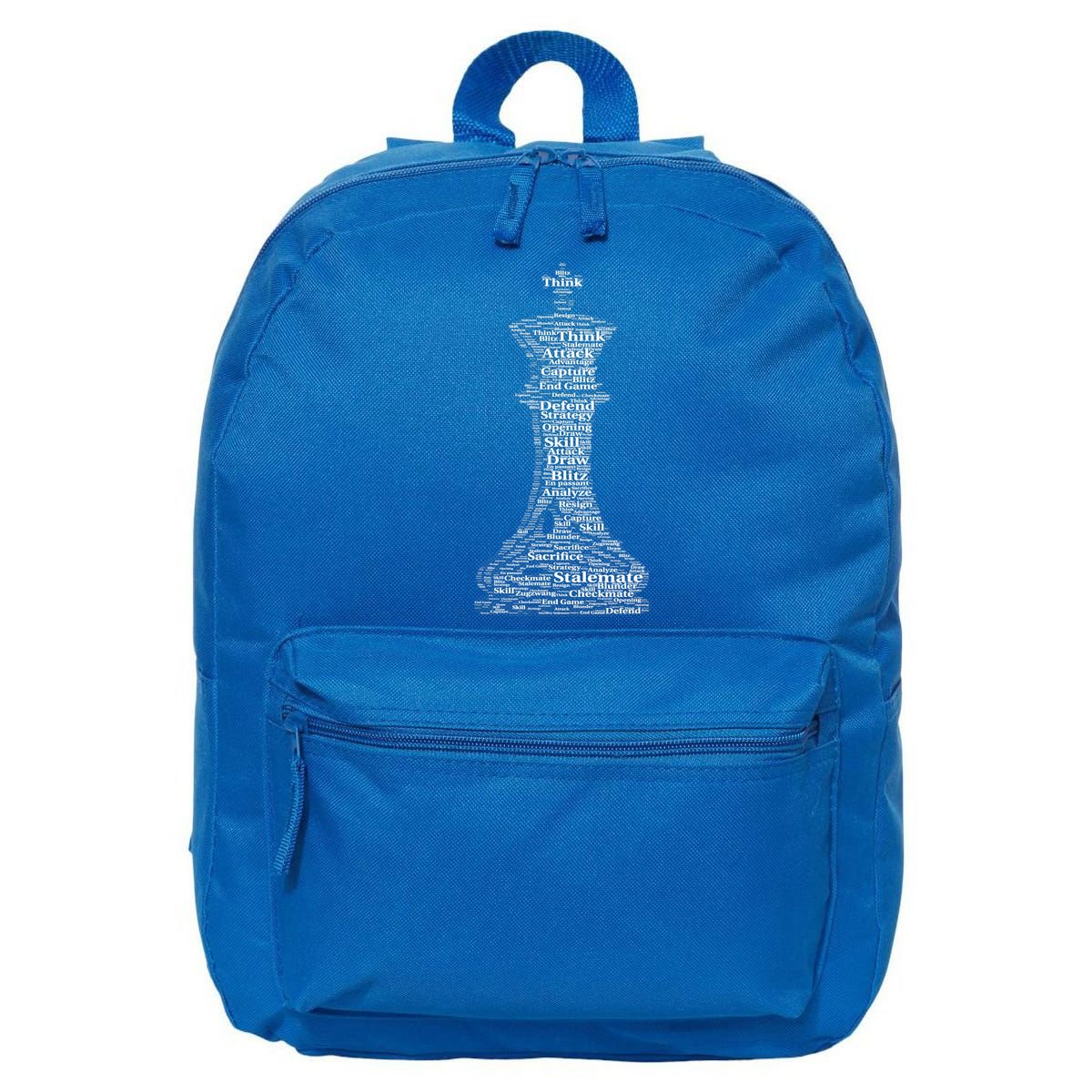 Funny Word Cloud Chess King Gift 16 in Basic Backpack