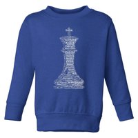 Funny Word Cloud Chess King Gift Toddler Sweatshirt