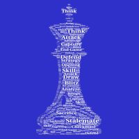 Funny Word Cloud Chess King Gift Kids Hoodie