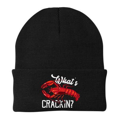Funny What's Crackin Lobster Summer Vacation Fans Beanie