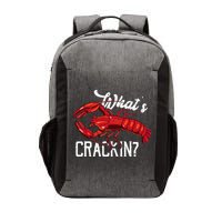 Funny What's Crackin Lobster Summer Vacation Fans Vector Backpack