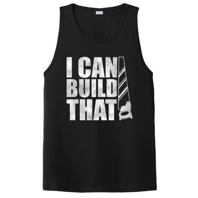 Funny Woodworker Carpenter I Can Build That Gift PosiCharge Competitor Tank