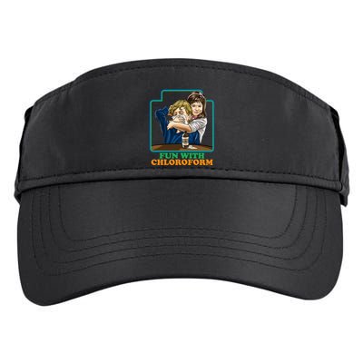 Fun With Chloroform Funny Dark Humor Adult Drive Performance Visor