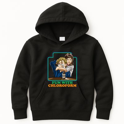 Fun With Chloroform Funny Dark Humor Kids Hoodie