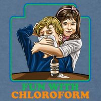 Fun With Chloroform Funny Dark Humor Garment-Dyed Sweatshirt