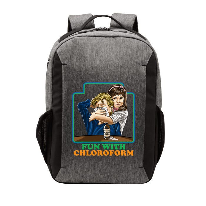 Fun With Chloroform Funny Dark Humor Vector Backpack
