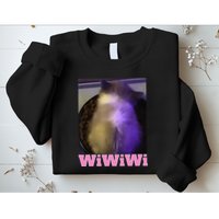 Funny Wiwiwi Cat Meme Viral Gen Z Trend Brainrot Sweatshirt