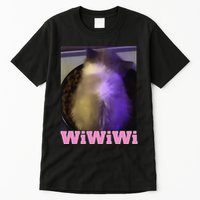 Funny Wiwiwi Cat Meme Viral Gen Z Trend Brainrot Tall T-Shirt
