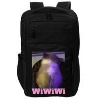 Funny Wiwiwi Cat Meme Viral Gen Z Trend Brainrot Impact Tech Backpack