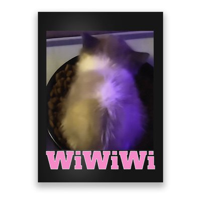 Funny Wiwiwi Cat Meme Viral Gen Z Trend Brainrot Poster