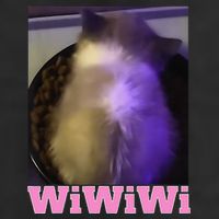 Funny Wiwiwi Cat Meme Viral Gen Z Trend Brainrot Golf Towel