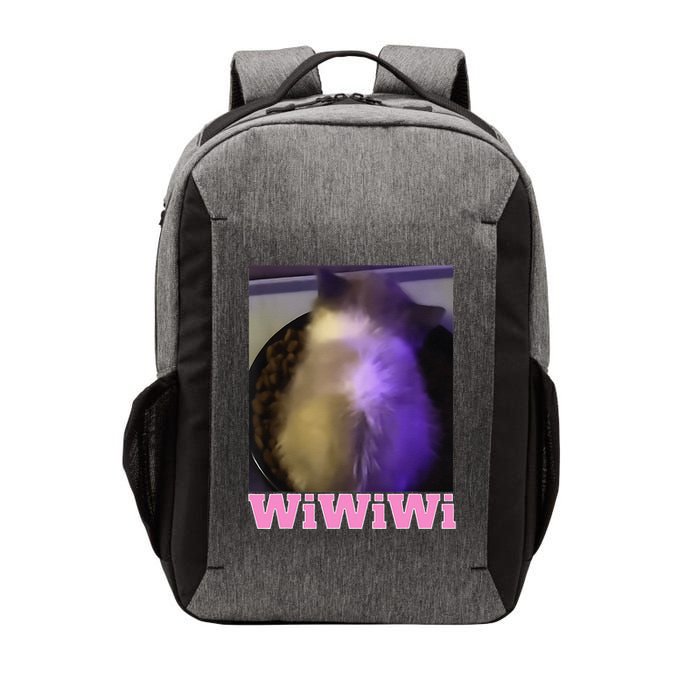 Funny Wiwiwi Cat Meme Viral Gen Z Trend Brainrot Vector Backpack