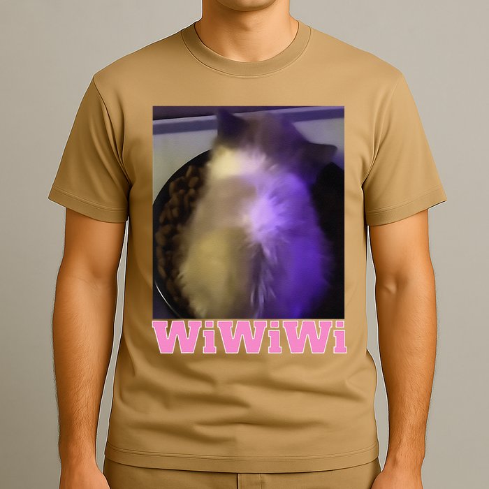 Funny Wiwiwi Cat Meme Viral Gen Z Trend Brainrot T-Shirt