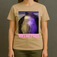 Funny Wiwiwi Cat Meme Viral Gen Z Trend Brainrot T-Shirt