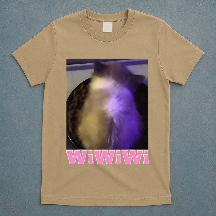 Funny Wiwiwi Cat Meme Viral Gen Z Trend Brainrot T-Shirt