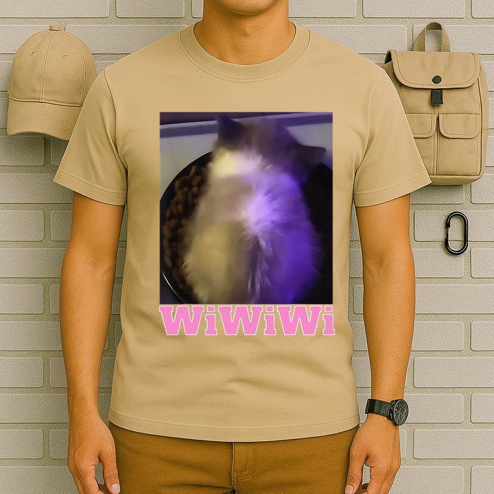 Funny Wiwiwi Cat Meme Viral Gen Z Trend Brainrot T-Shirt