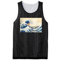 Funny Wave Capybara Surfing Rodent Mesh Reversible Basketball Jersey Tank